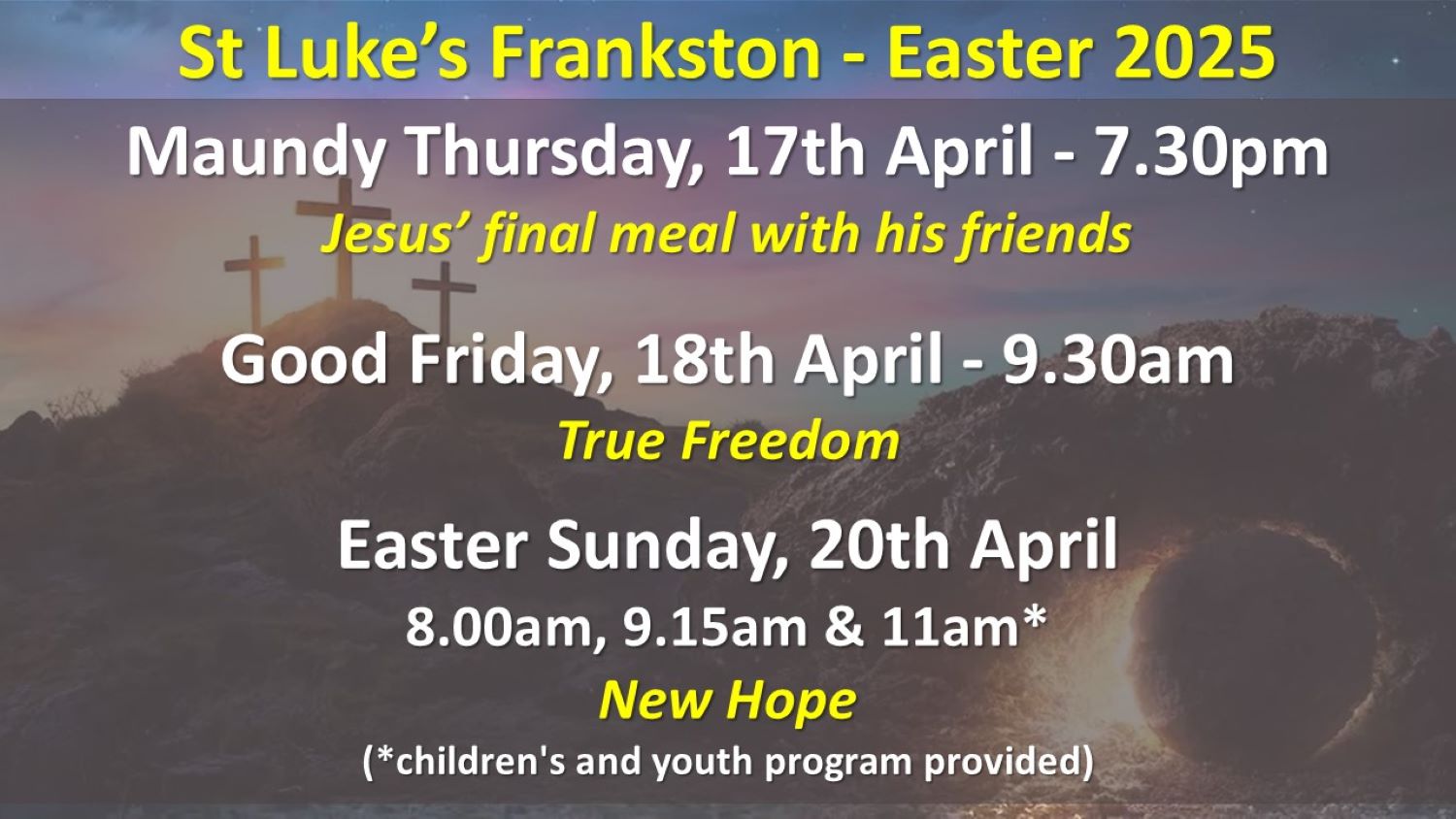 St Luke S Frankston Building Communities Of Grace And Hope In Jesus Christ